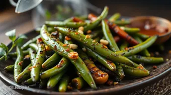 Grilled Broad Beans with Smoky Flavor