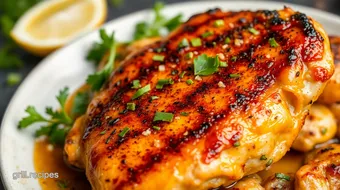 Grilled Chicken with Flavorful Marinade recipe card