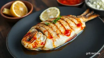 Grilled Pomfret with Spicy Marinade