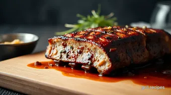 Grilled Pork Belly with Garlic Soy Flavor