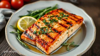 Grill Salmon with Herbs in 25 Minutes