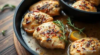 Pan-Seared Chicken with Garlic & Rosemary