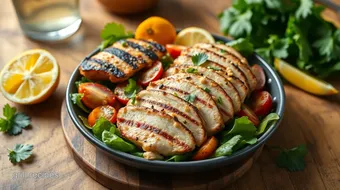 Grilled Chicken Salad with Peruvian Flavors