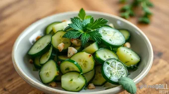 Quick Cucumber Salad with Fresh Herbs