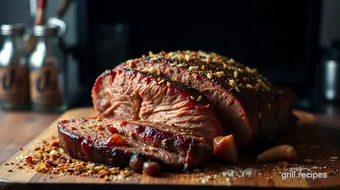 How to Achieve the Best Beef Brisket on Pellet Grill: A Smoky Delight recipe card