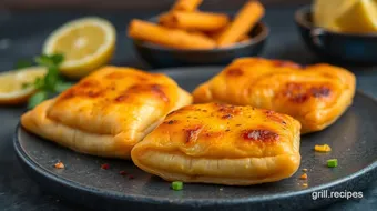 Bake Paneer Tikka Flaky Pastry Delights