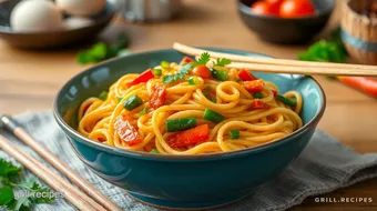 Stir-Fry Egg Noodles with Veggies in 20 Min