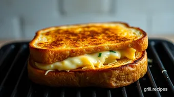 Ultimate Grilled Cheese on a Grill: Easy, Gooey Comfort Food recipe card