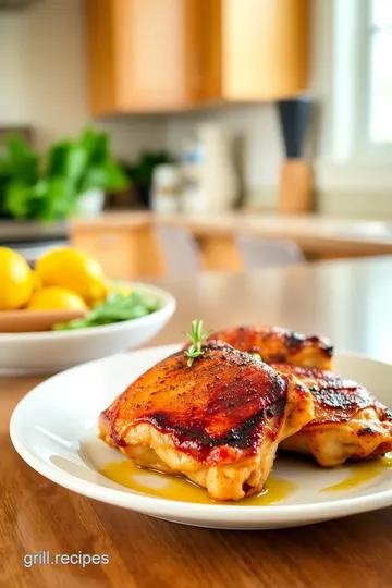 Grilled Herb-Basted Chicken with Vegetables steps