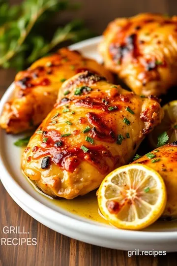 Best Marinated Chicken Recipes: 5 Zesty Ways to Elevate Your Grilling! presentation