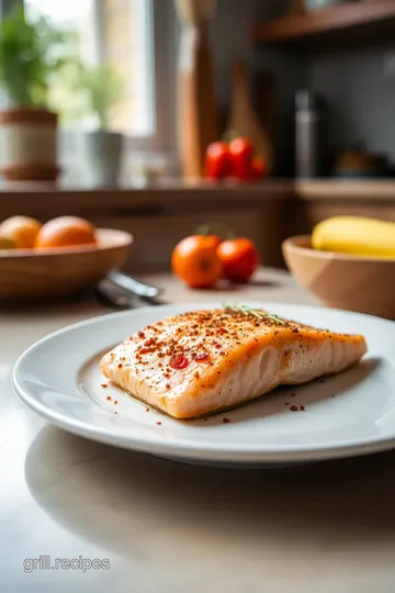 Oven-Finished Spiced Salmon Fillet steps