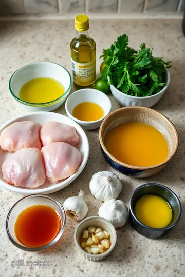 Floating Grilled Chicken Recipe ingredients