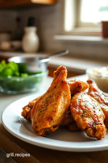 Buttermilk Ranch Grilled Chicken Wings steps