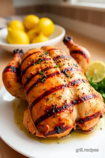 Greek Grilled Spatchcock Chicken steps