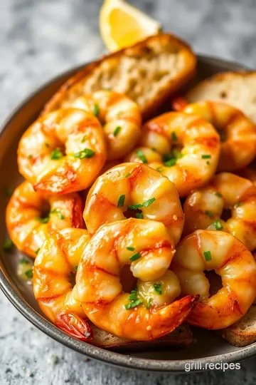 Cheesy Garlic Bread Shrimp Grilled Cheese presentation