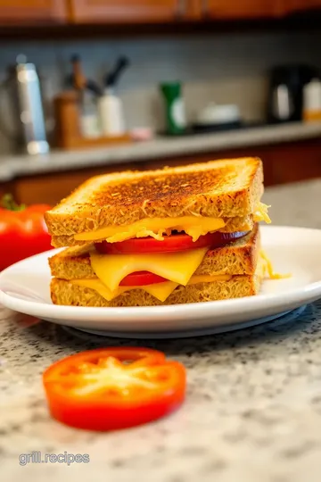 Southern Maryland Grilled Cheese Sandwich steps