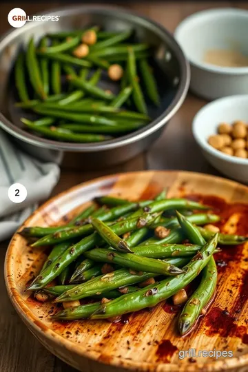 Grilled Broad Beans with Smoky Flavor steps