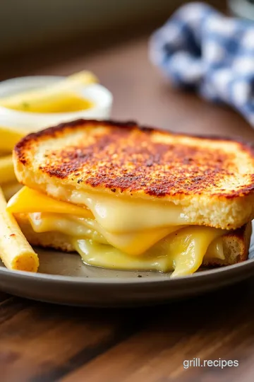 Perfectly Grilled Cheese in a Toaster Oven presentation