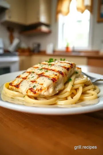 Grilled Chicken Alfredo steps