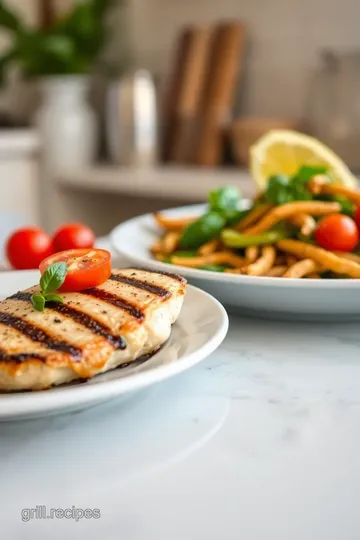 Grilled Chicken Margherita steps