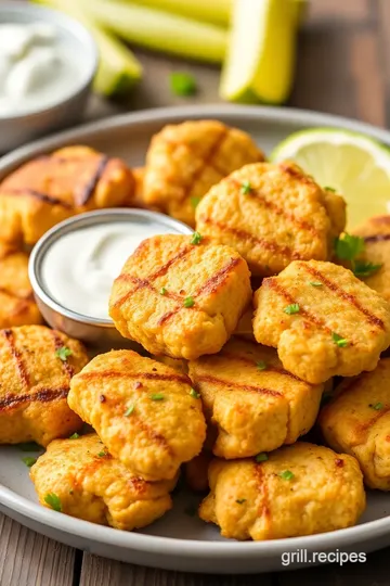 Chick-fil-A Inspired Grilled Nuggets presentation