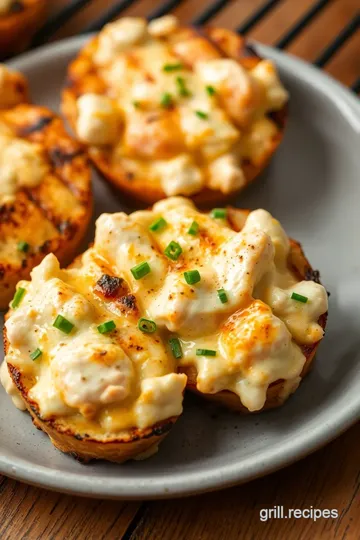 Crab Meat Grilled Cheese presentation