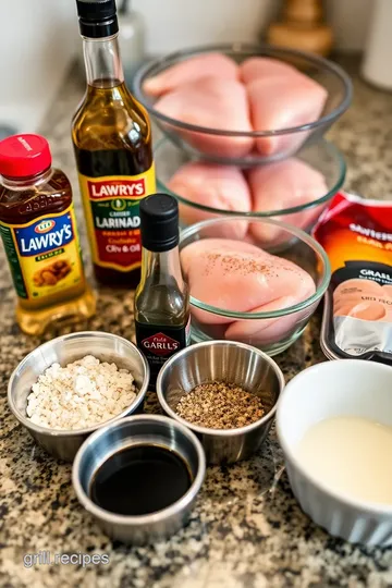 Grilled Lawry s Marinade Chicken Thighs ingredients