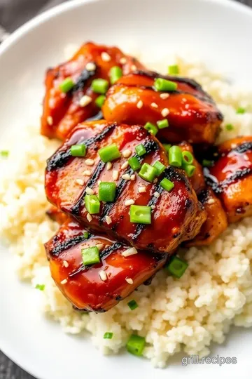 Grilled Teriyaki Chicken Inspired by Panda Express presentation