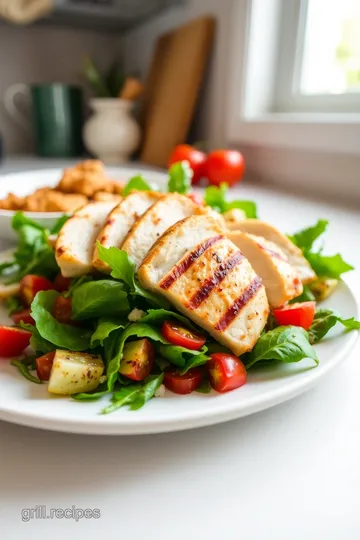 Lively Grilled Chicken Salad with Vinaigrette steps