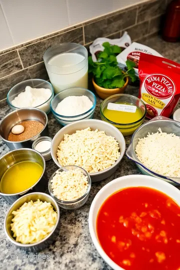 Mama s Pizza & Grill Delight ingredients