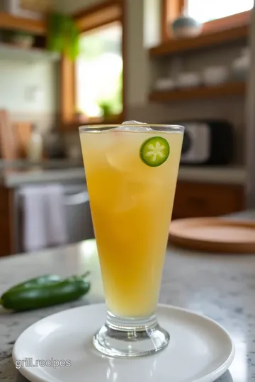 Spicy Jalapeño Vodka Shake Cocktail steps