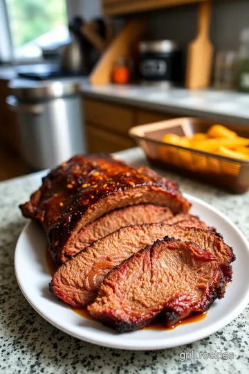 Smoky Beef Brisket on Pellet Grill steps