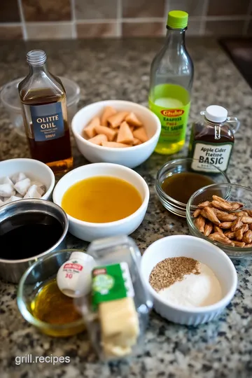 Smoky Chicken Wings on Pellet Grill ingredients