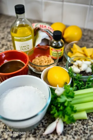 Smoky Herbed Chicken Breasts on Pellet Grill ingredients