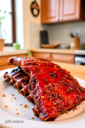 Smoky Pellet Grill BBQ Ribs steps