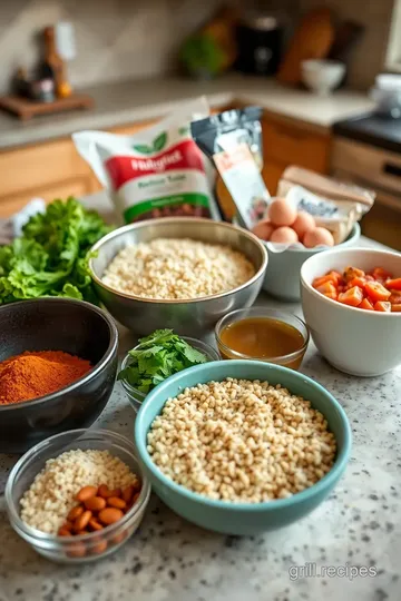 Southwest Spice Blend Chicken and Quinoa Bowl ingredients