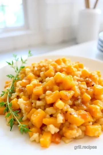 Sugar and Spice Vermont Squash Risotto steps