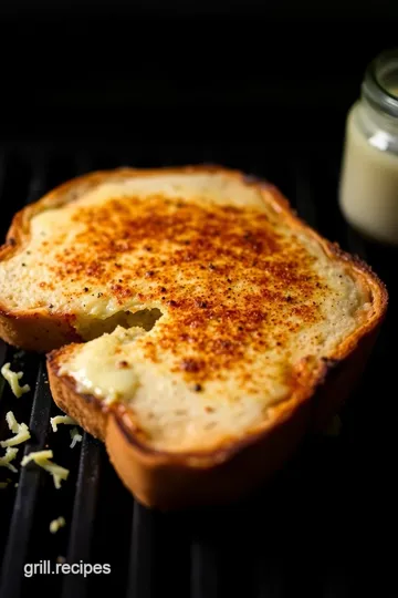 Ultimate Grilled Cheese on the Grill presentation