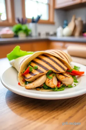 Wendy s Grilled Chicken Wrap Recipe steps