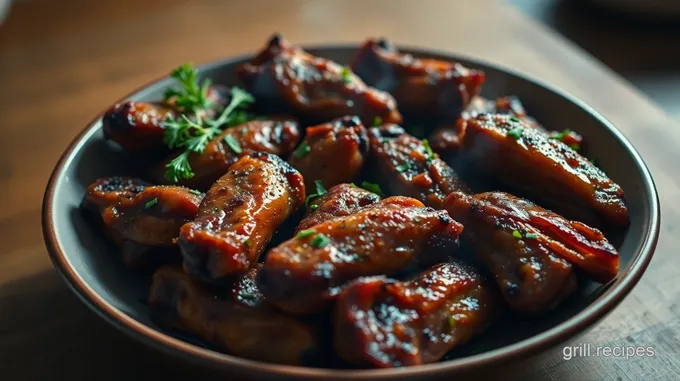 Smoky Chicken Wings on Pellet Grill