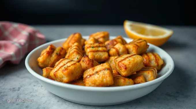 Zesty Grilled Chicken Nuggets